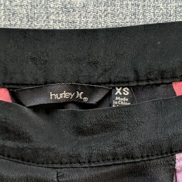 Black patterned blouse by Hurley - Picture 2 of 2